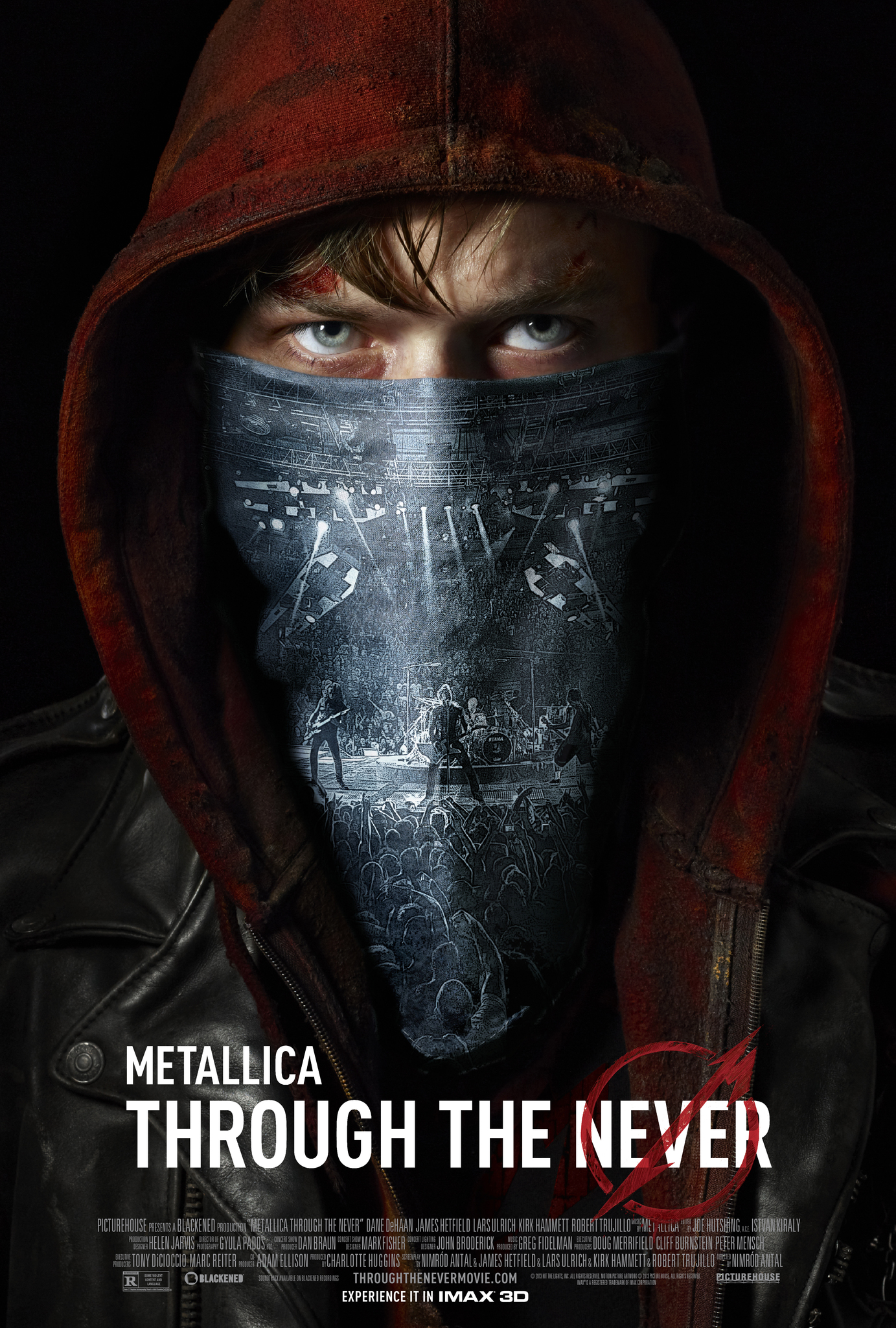 Metallica Through The Never (2013) Main Poster