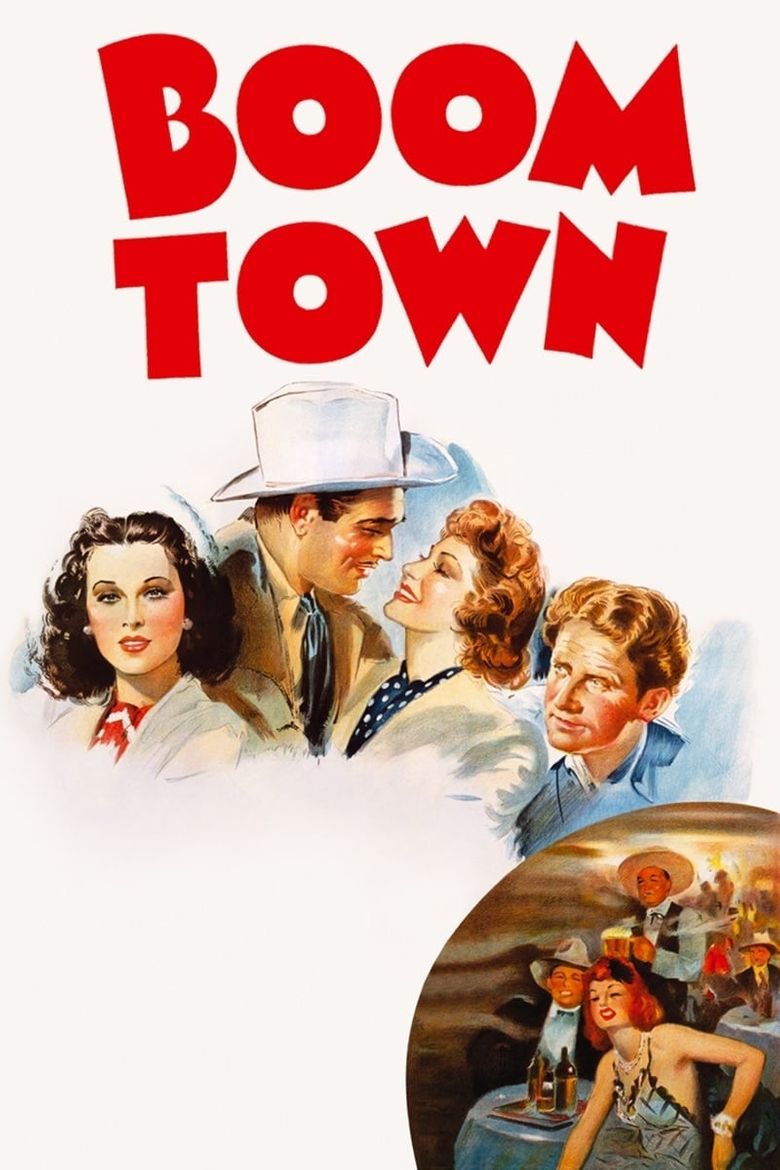 Boom Town (1940) Main Poster