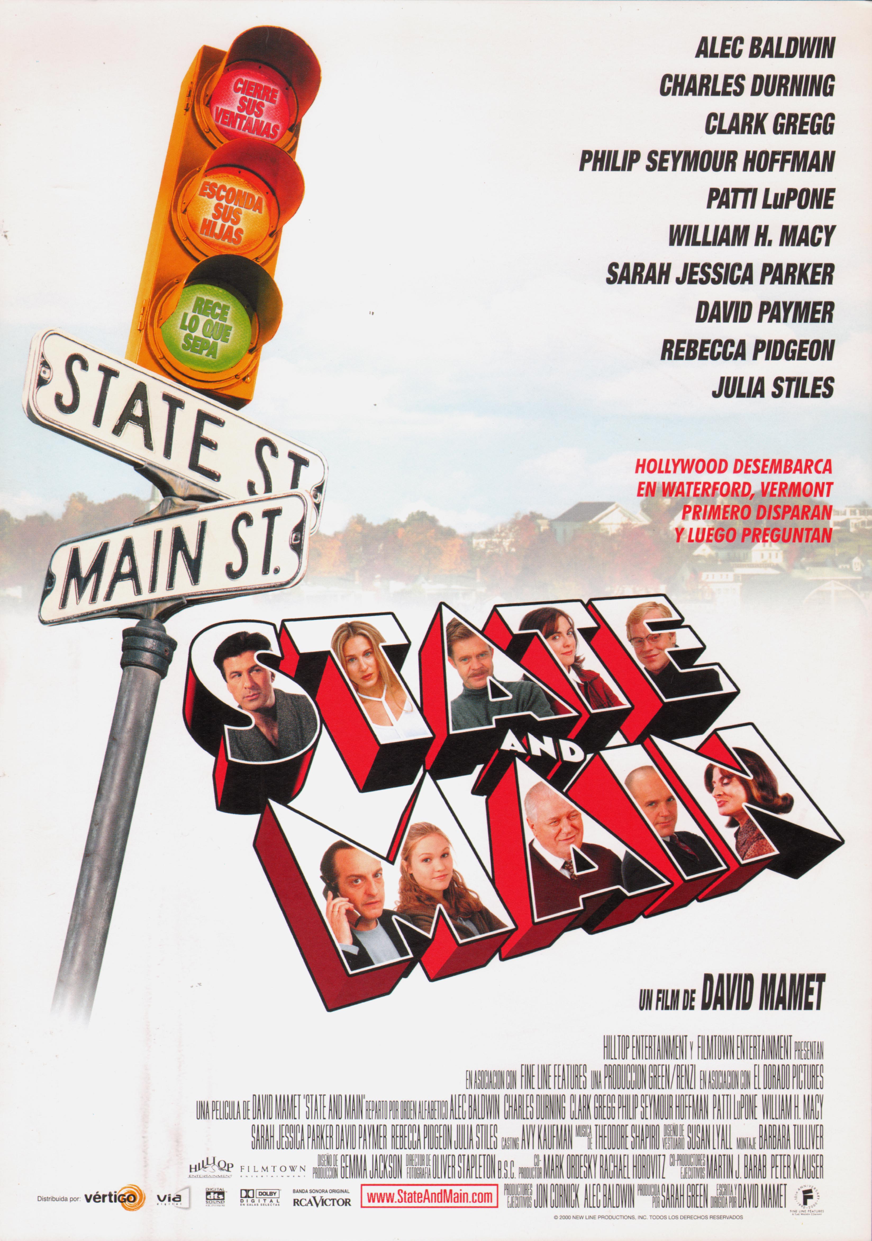 State And Main Main Poster