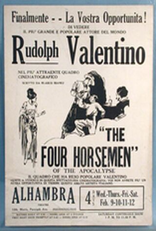 The Four Horsemen Of The Apocalypse (1921) Main Poster