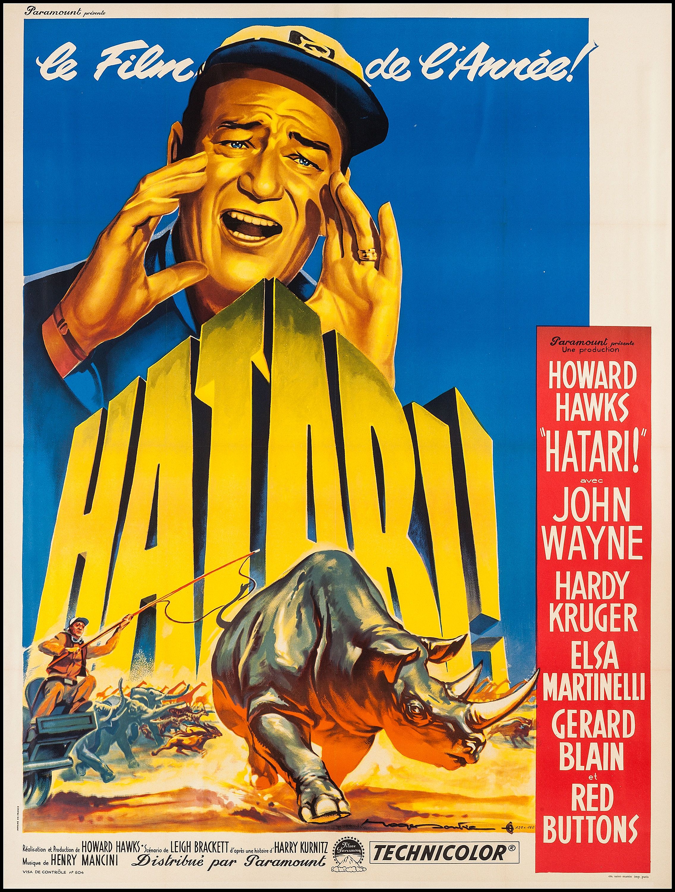 Hatari! Main Poster