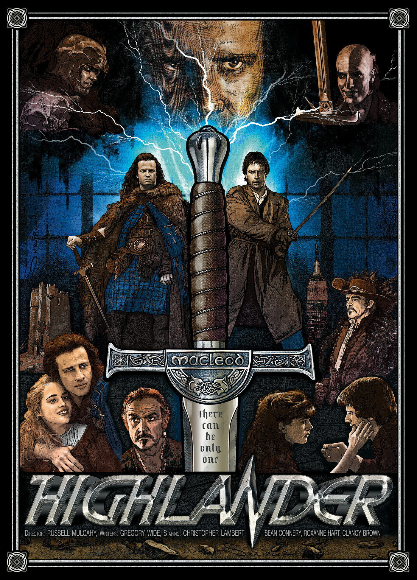 Highlander (1986) Main Poster