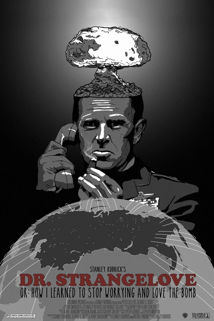 Dr. Strangelove Or: How I Learned To Stop Worrying And Love The Bomb Main Poster