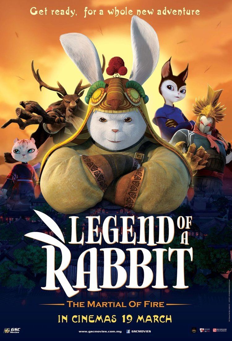 Legend Of A Rabbit: The Martial Of Fire (2018) Main Poster