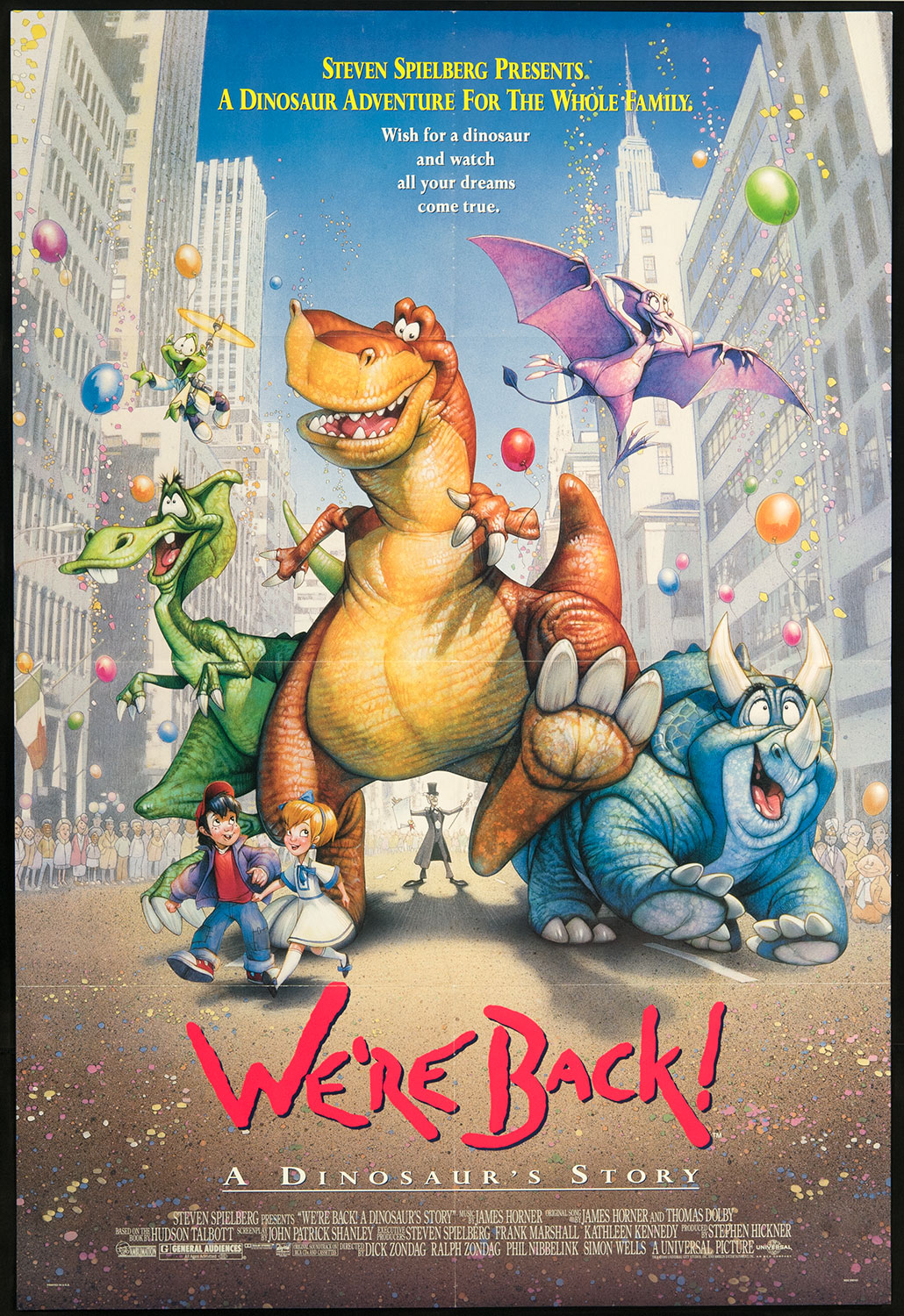 We're Back! A Dinosaur's Story Main Poster