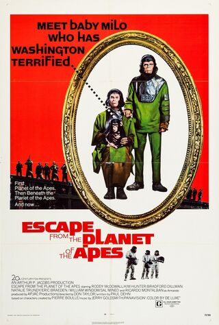 Escape From The Planet Of The Apes (1971) Main Poster