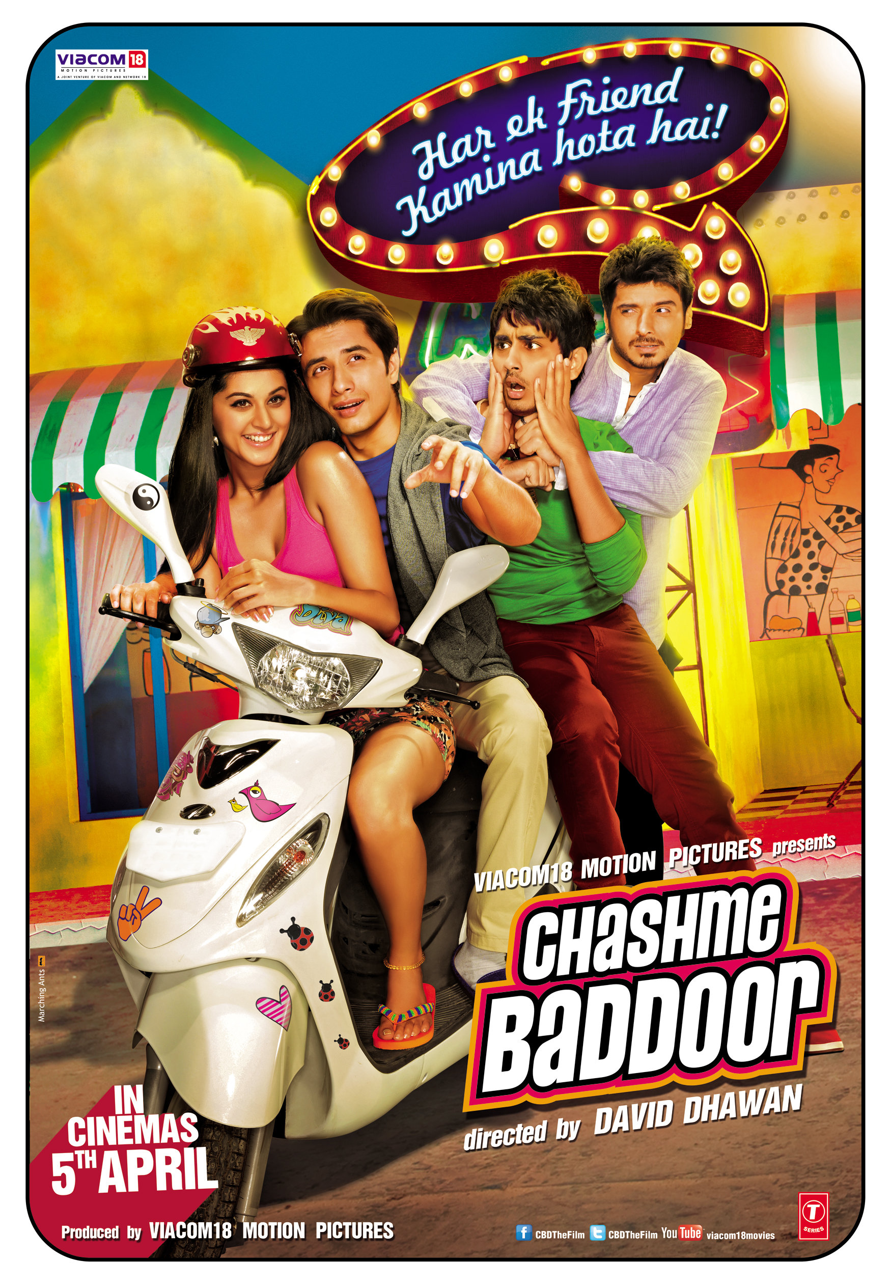 Chashme Baddoor (2013) Main Poster