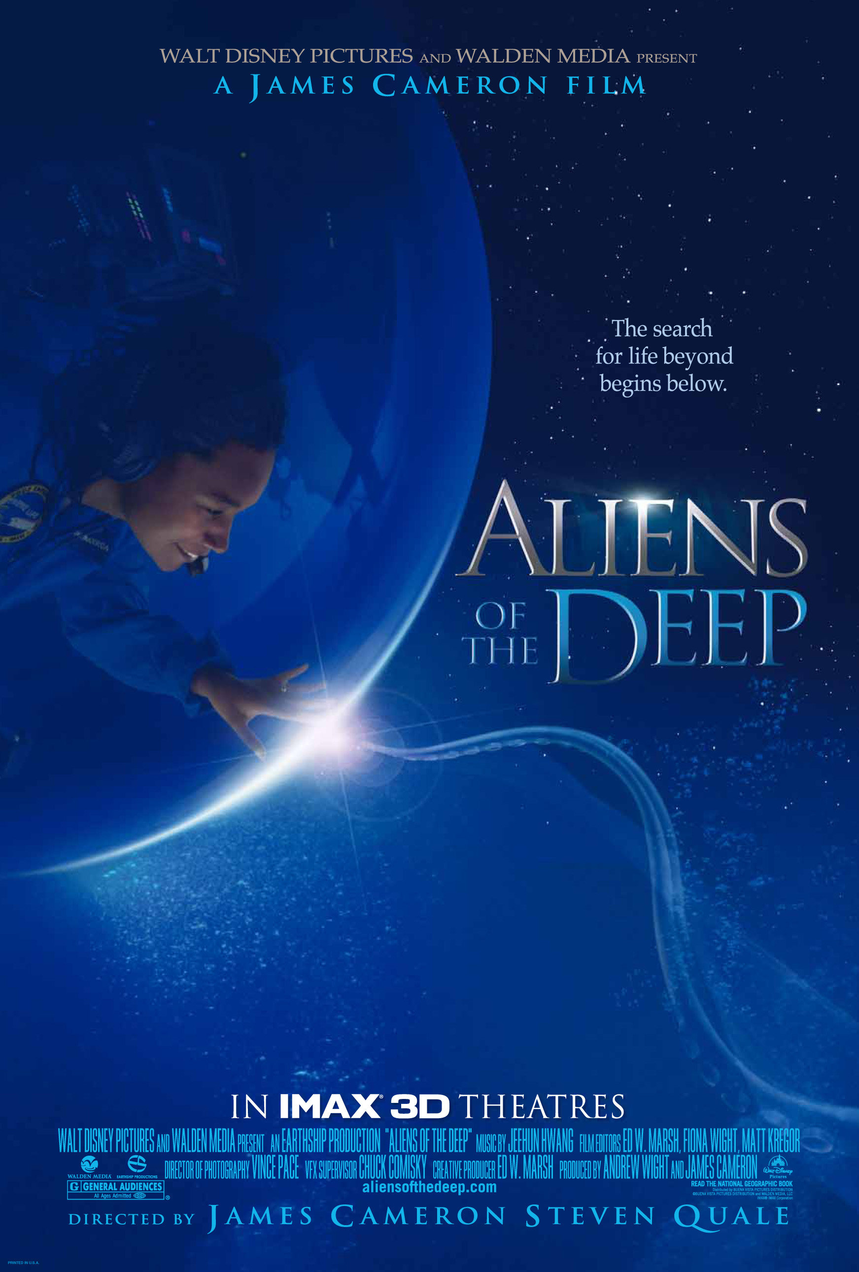 Aliens Of The Deep Main Poster
