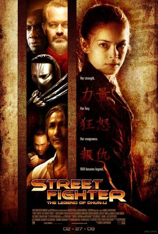 Street Fighter: The Legend Of Chun-Li (2009) Main Poster