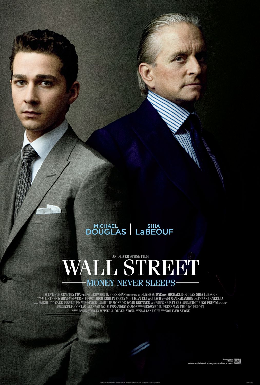 Wall Street: Money Never Sleeps Main Poster