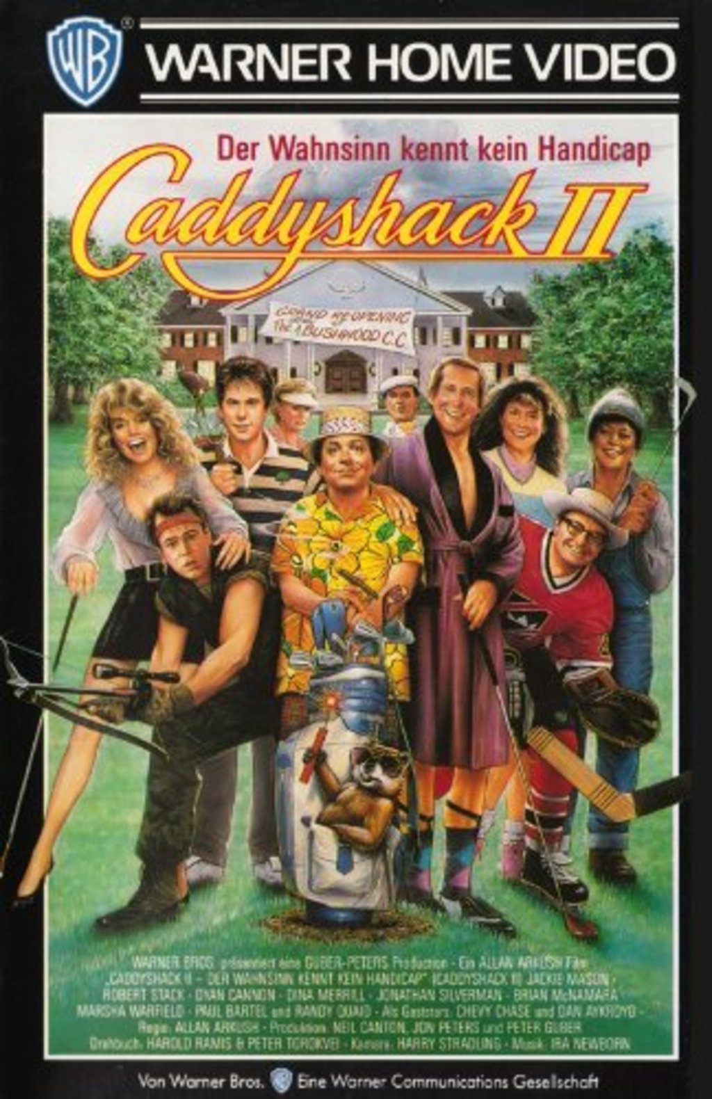 Caddyshack II Main Poster
