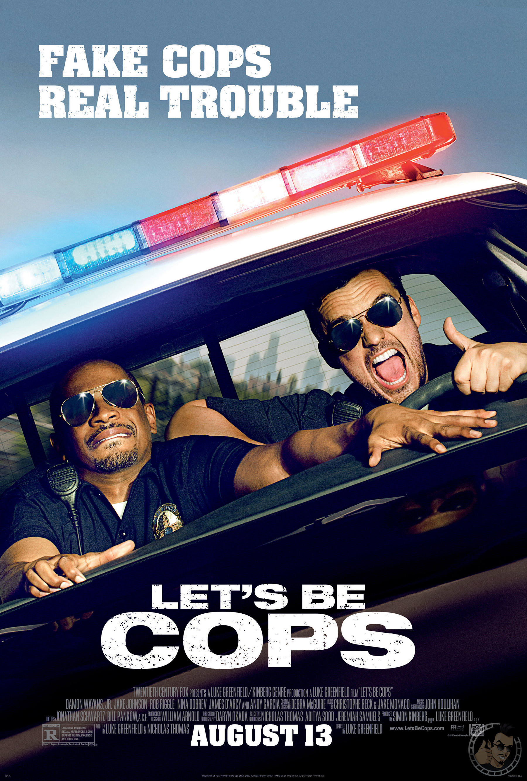 Let's Be Cops Main Poster