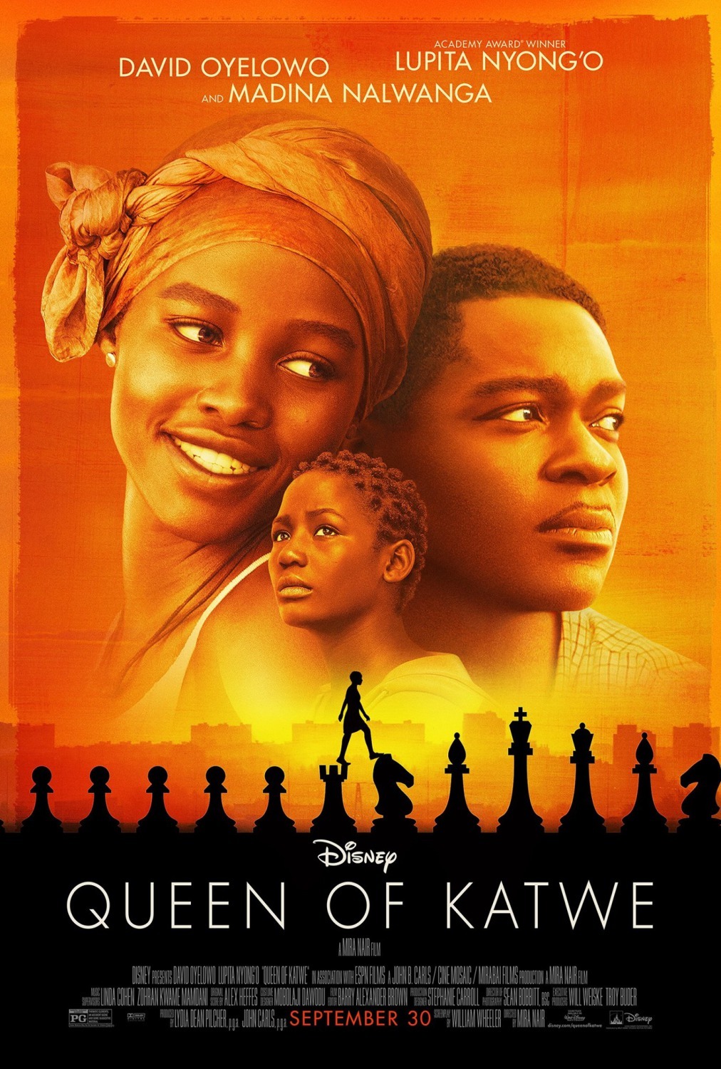 Queen Of Katwe Main Poster