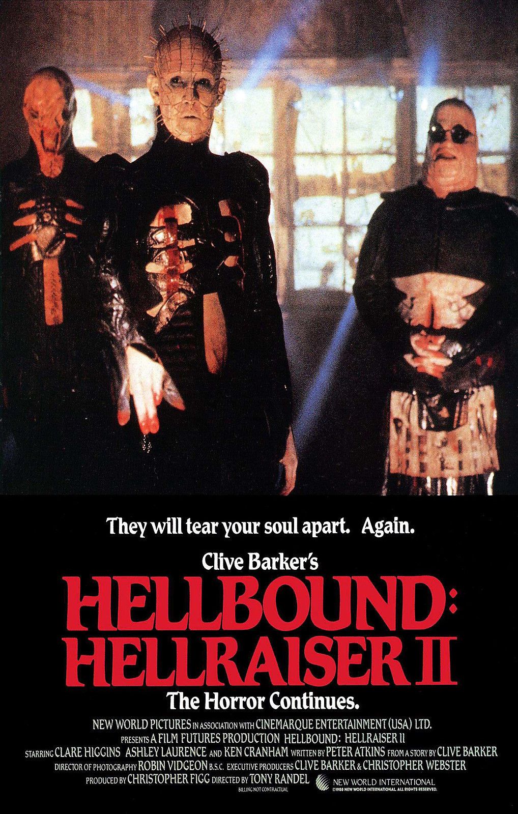 Hellbound: Hellraiser II Main Poster