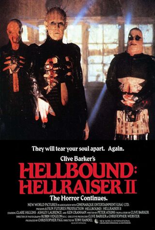 Hellbound: Hellraiser II (1988) Main Poster