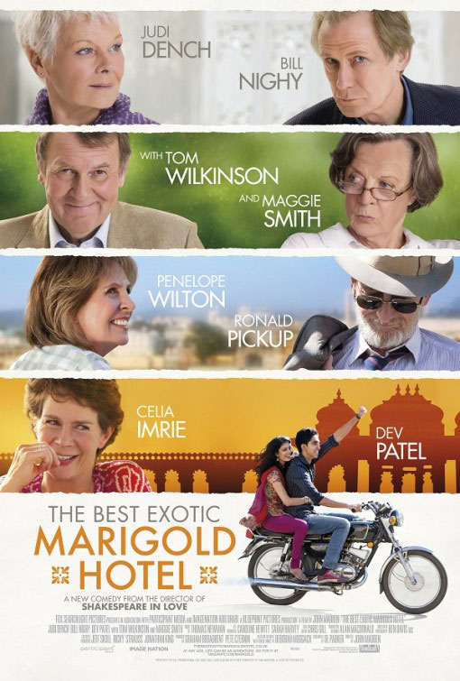The Best Exotic Marigold Hotel Main Poster