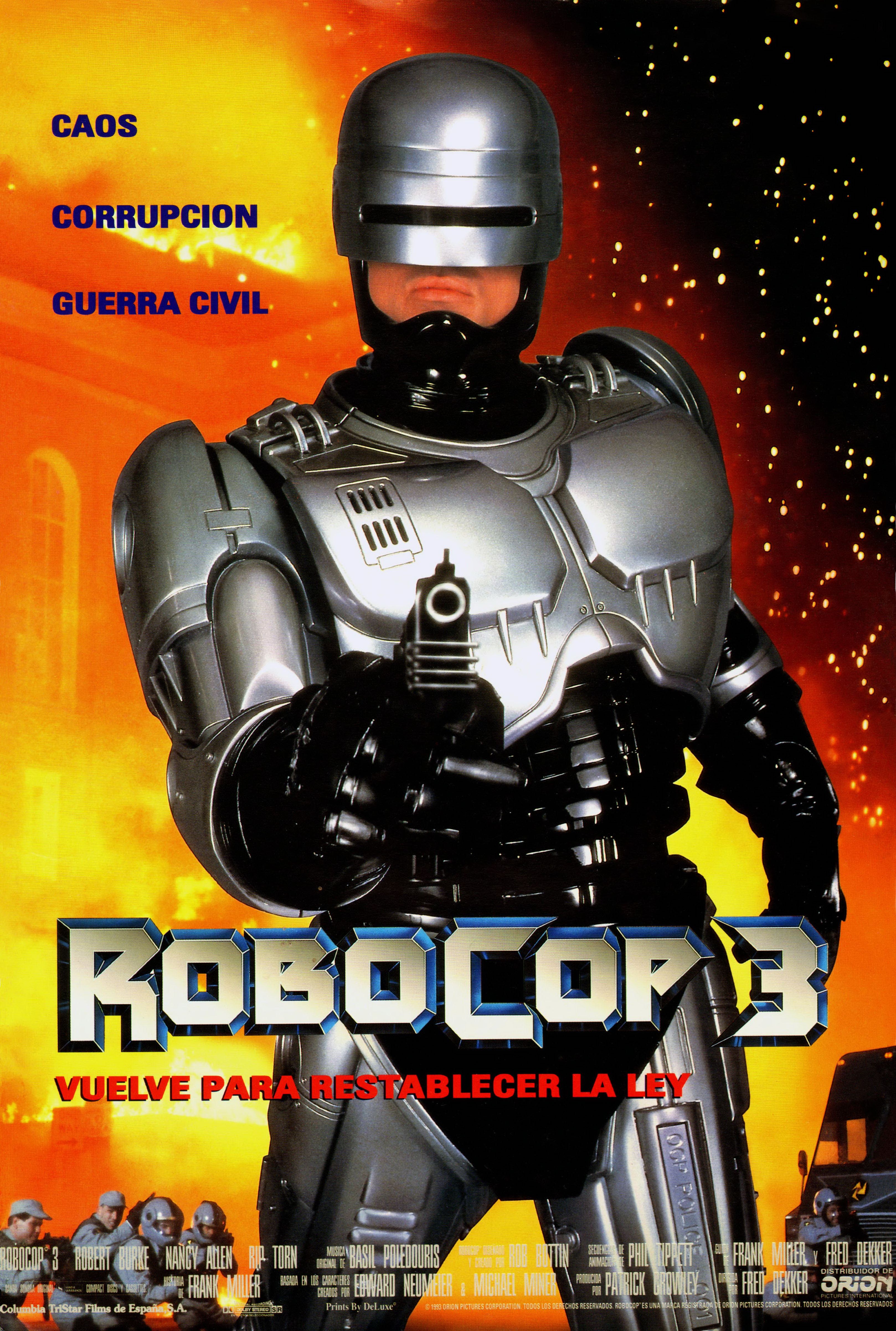 RoboCop 3 Main Poster