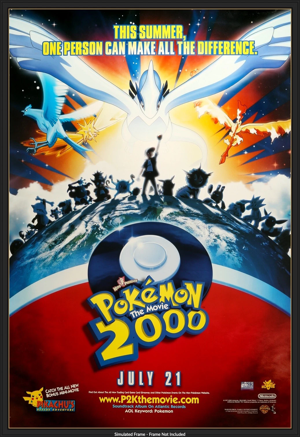 Pokémon: The Movie 2000 Main Poster