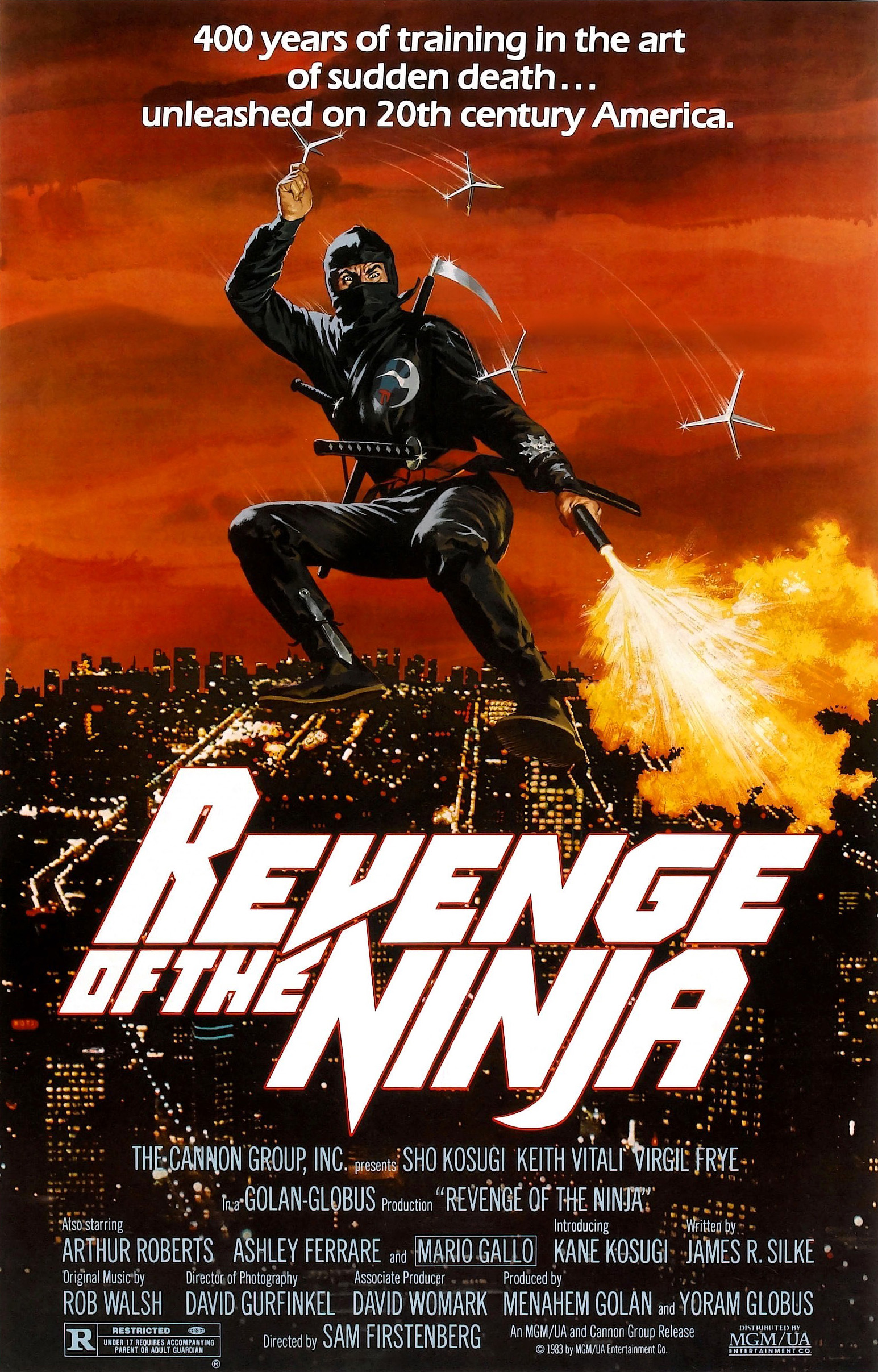 Revenge Of The Ninja Main Poster