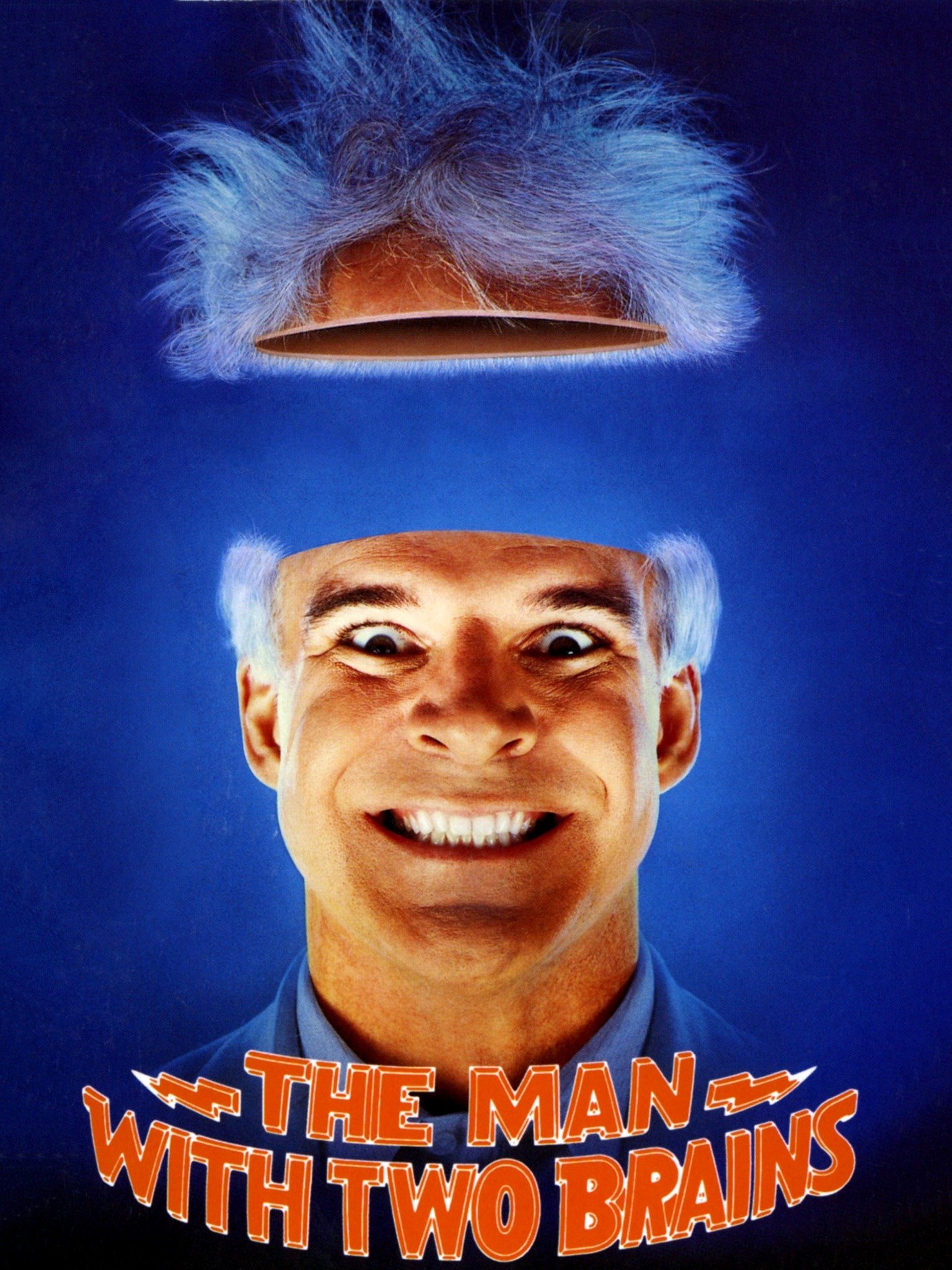 The Man With Two Brains Main Poster