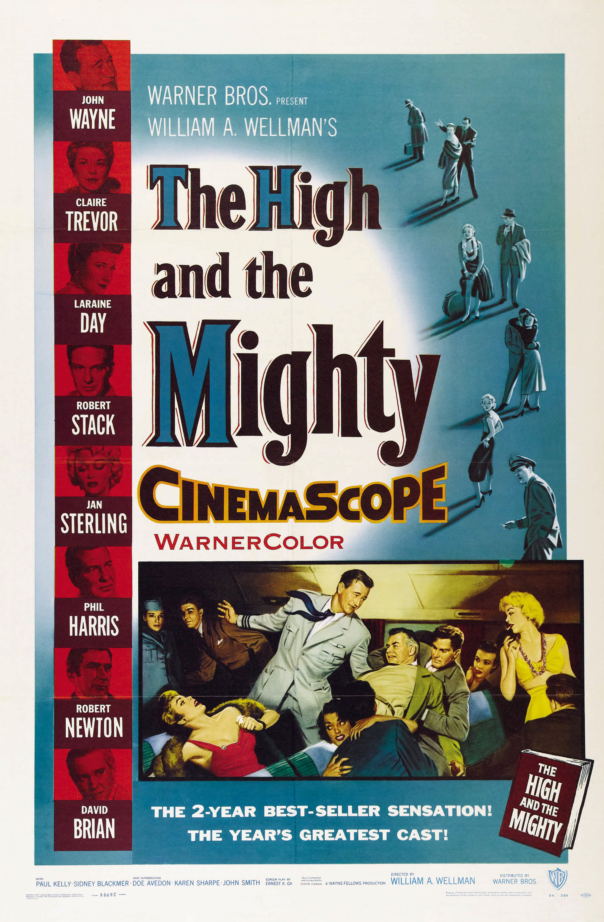 The High And The Mighty Main Poster