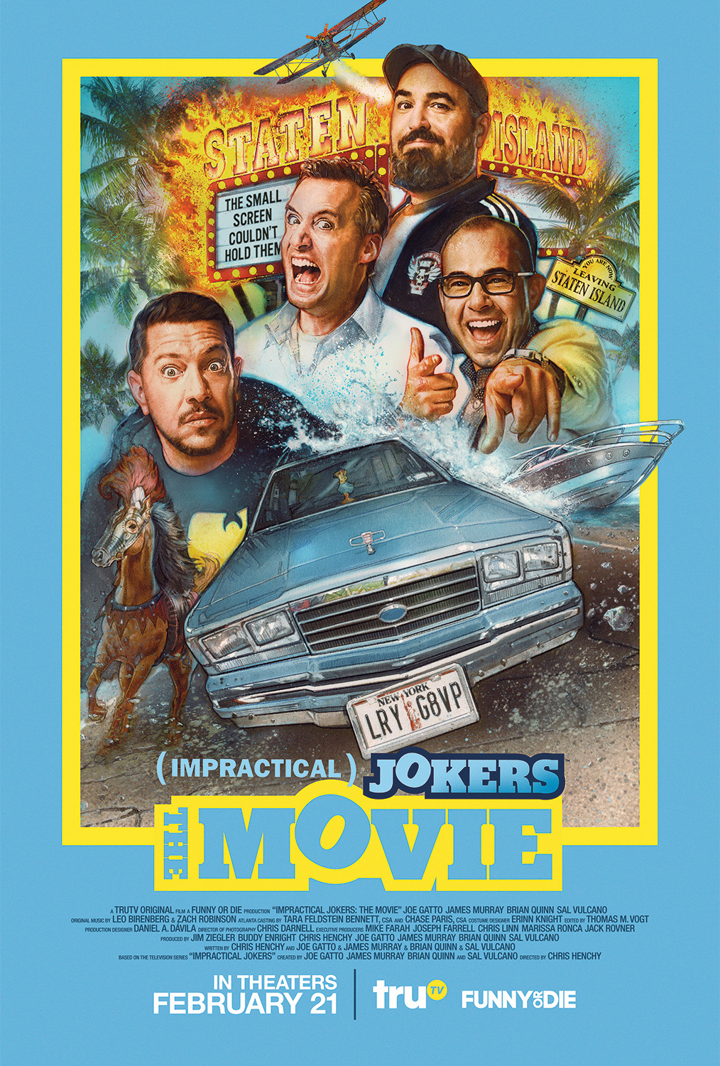 Impractical Jokers: The Movie Main Poster