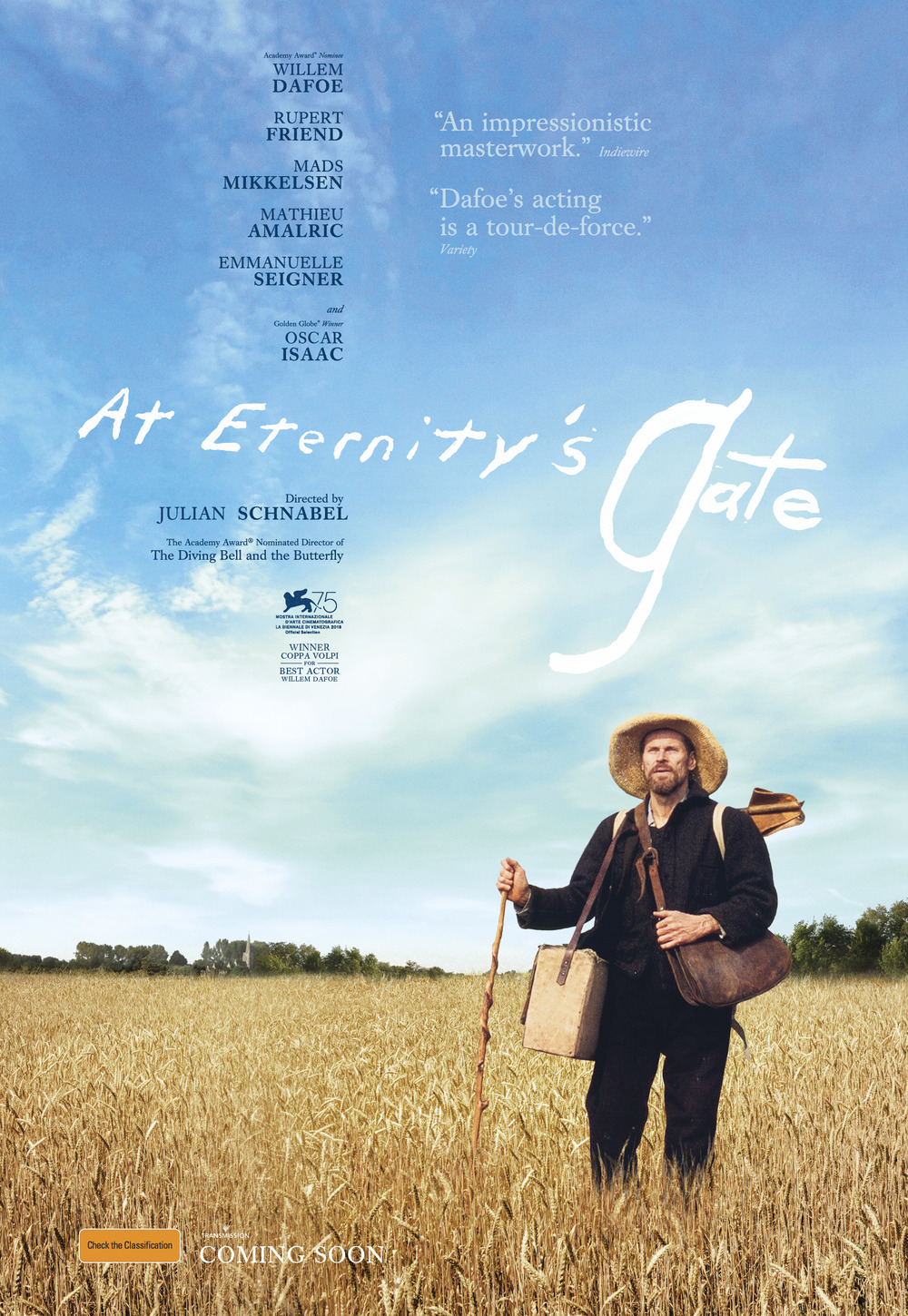 At Eternity's Gate Main Poster