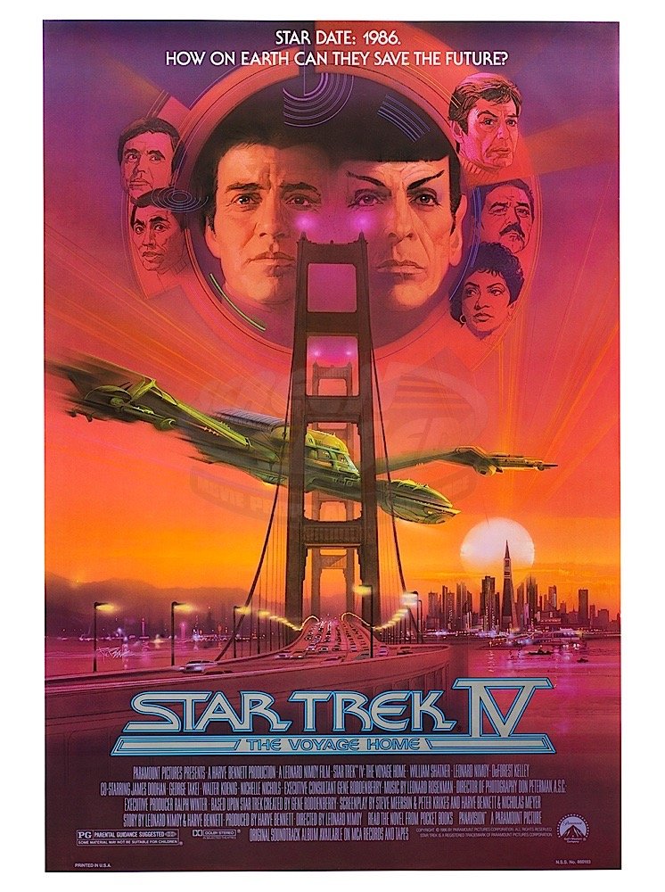 Star Trek IV: The Voyage Home Main Poster