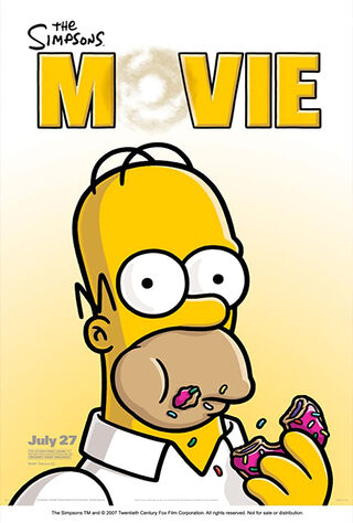 The Simpsons Movie (2007) Main Poster