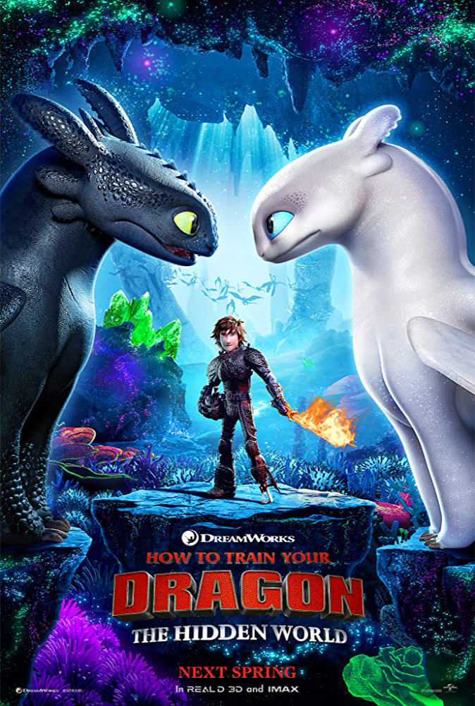 How To Train Your Dragon: The Hidden World Main Poster