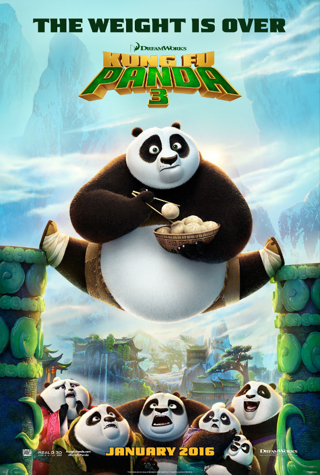 Kung Fu Panda 3 Main Poster