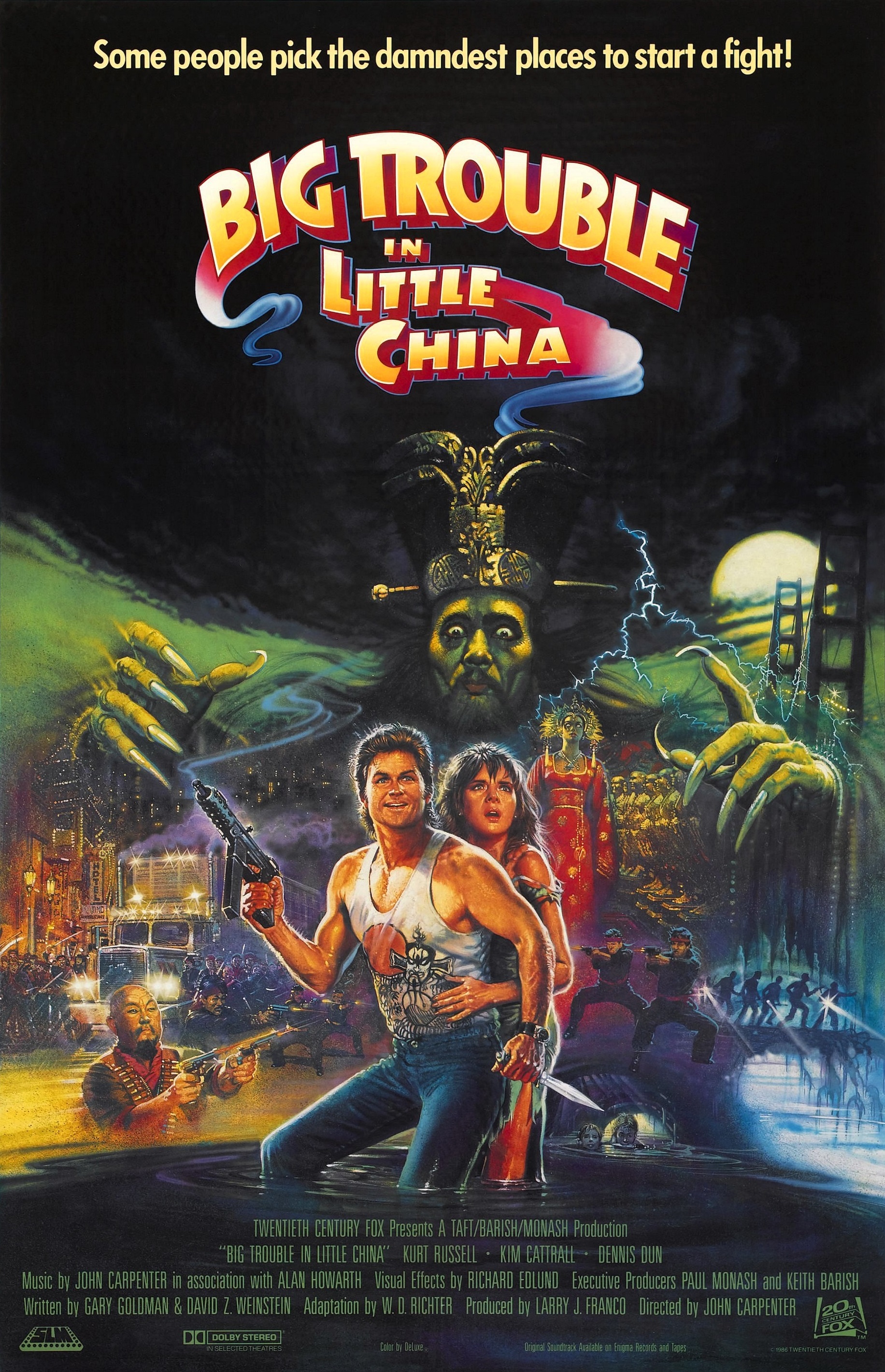 Big Trouble In Little China Main Poster