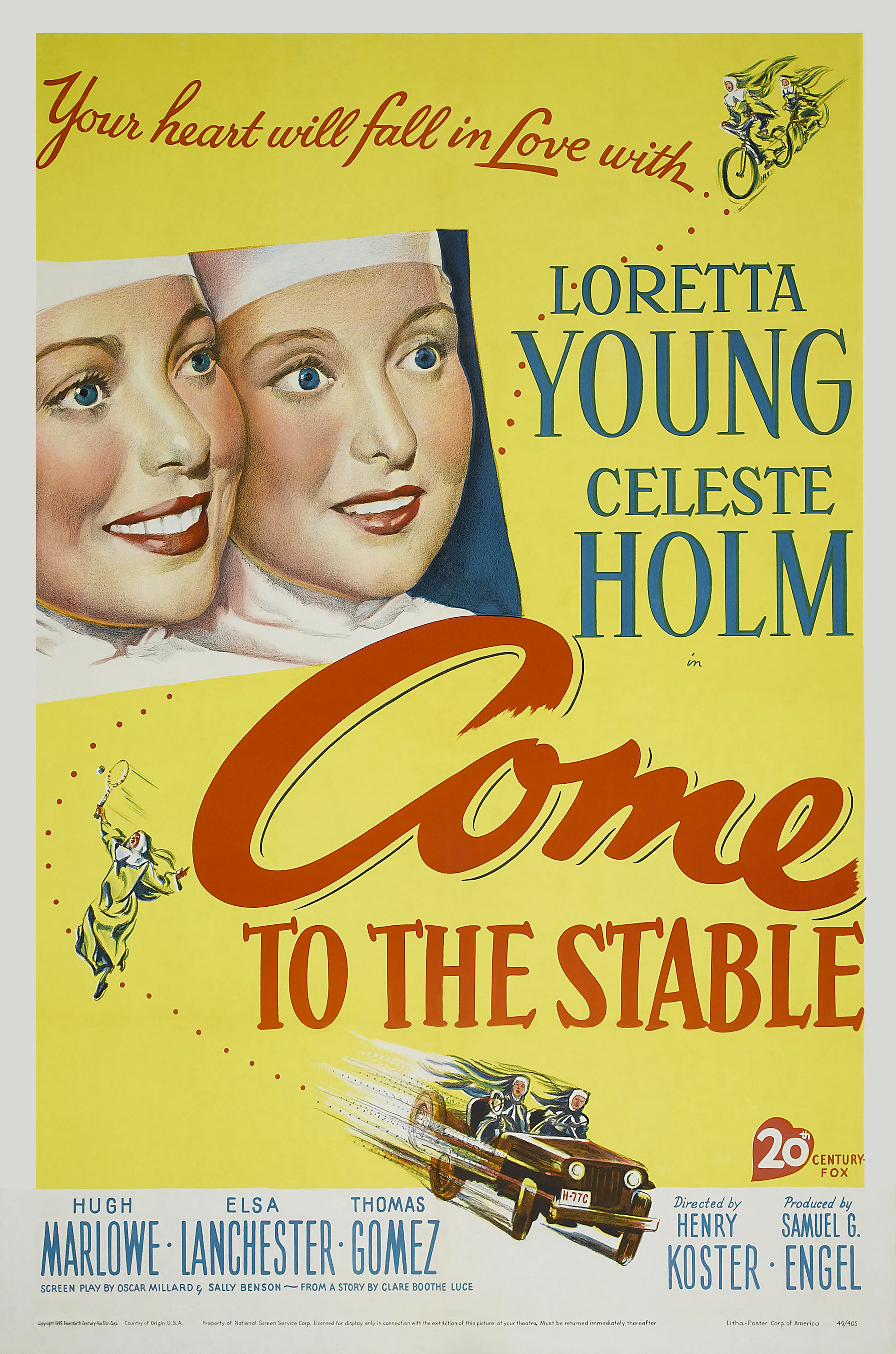 Come To The Stable Main Poster