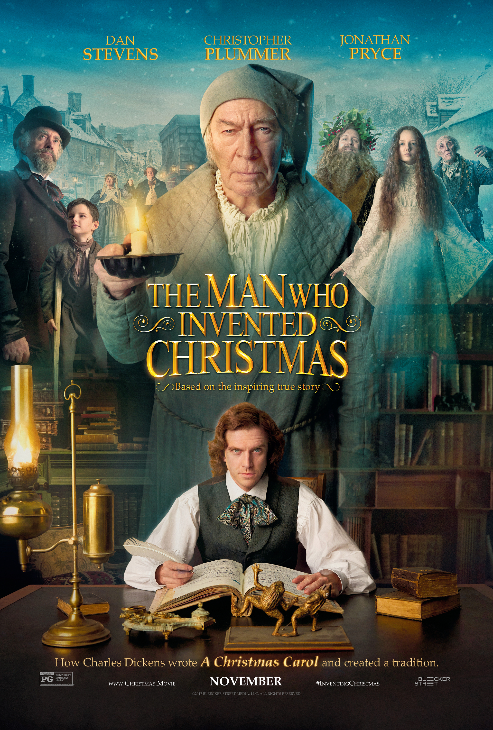 The Man Who Invented Christmas Main Poster