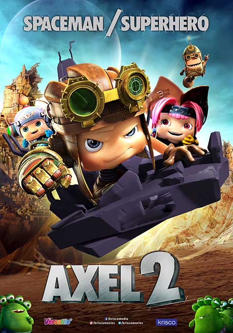 Axel 2: Adventures Of The Spacekids (0) Main Poster