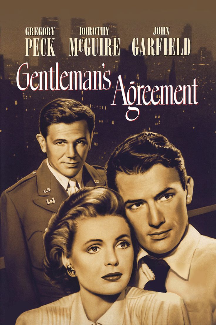 Gentleman's Agreement (1948) Main Poster