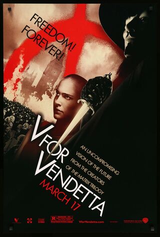 V For Vendetta (2006) Main Poster