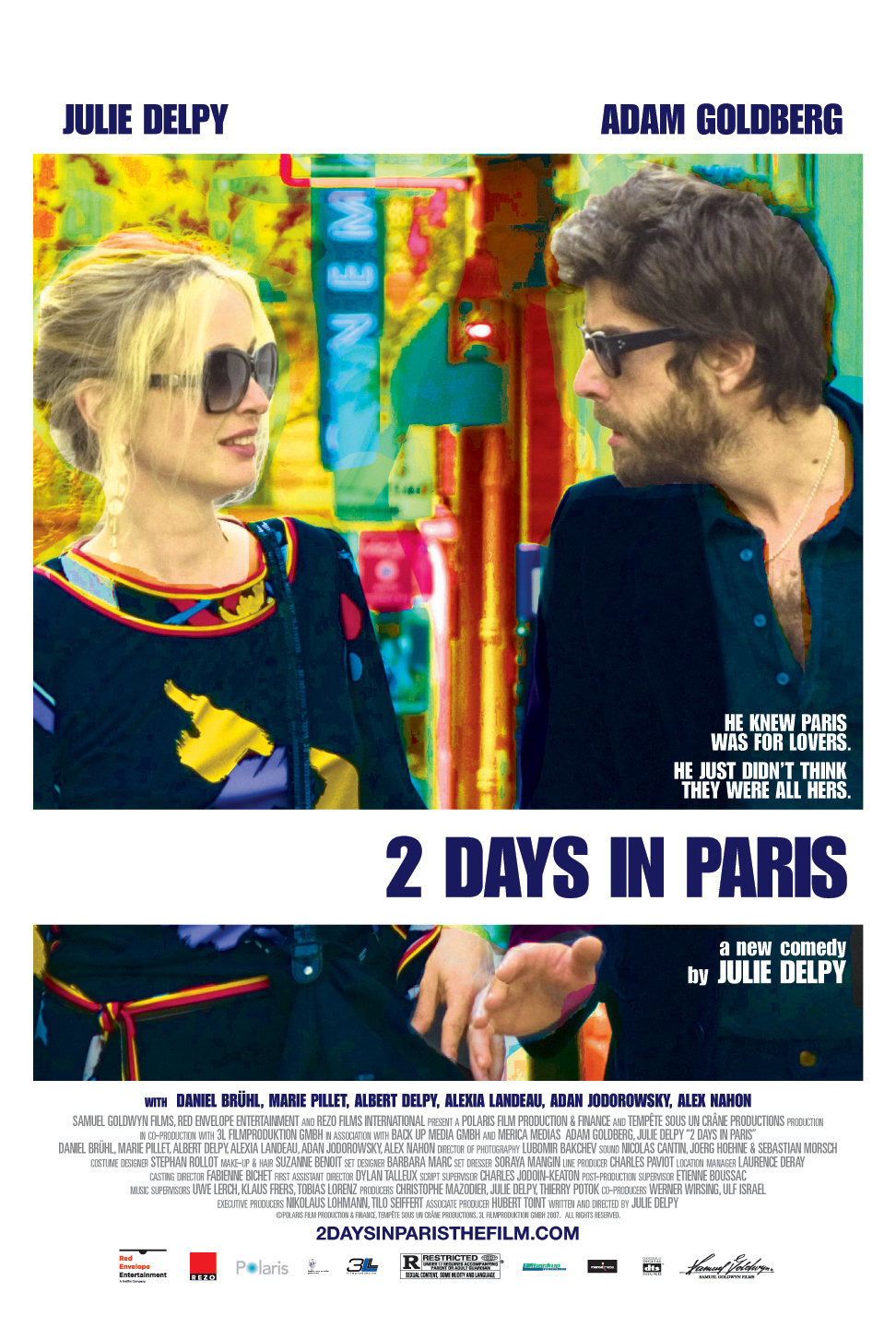 Two Days In New York Main Poster
