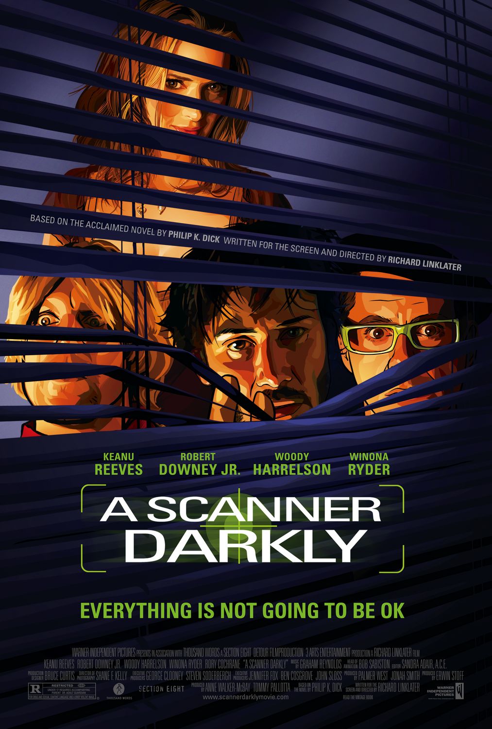 A Scanner Darkly Main Poster