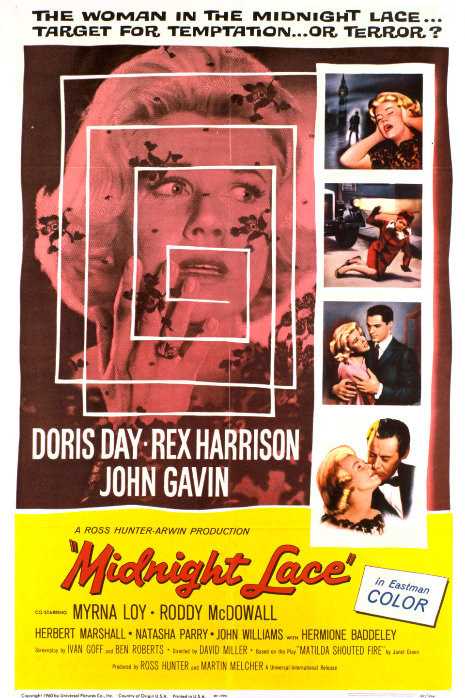 Midnight Lace (1960) Main Poster