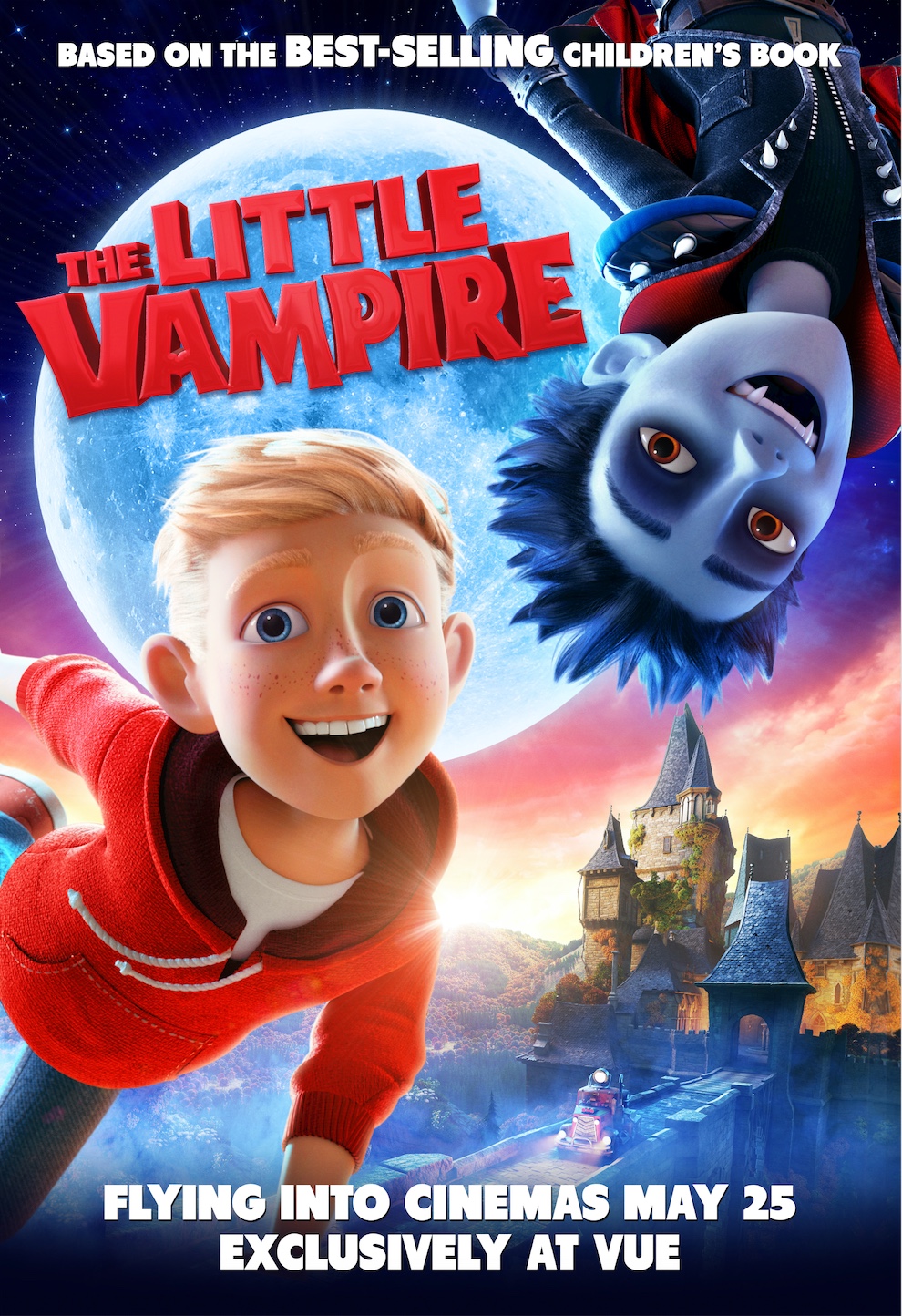The Little Vampire 3D (2017) Main Poster