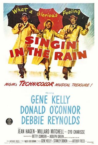 Singin' In The Rain (1952) Main Poster