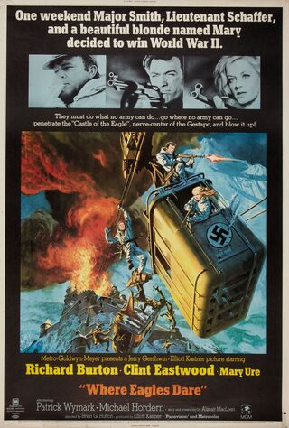 Where Eagles Dare (1969) Main Poster