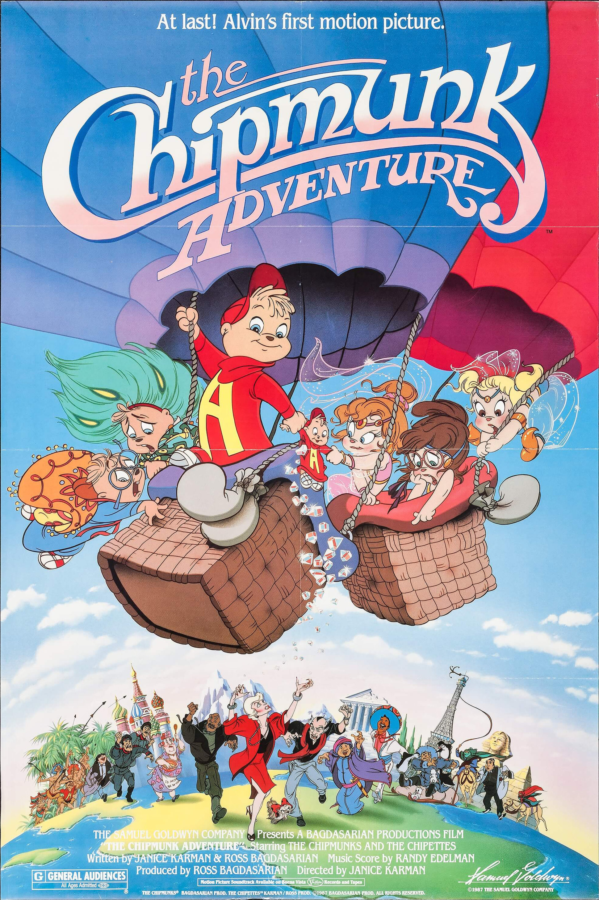The Chipmunk Adventure Main Poster