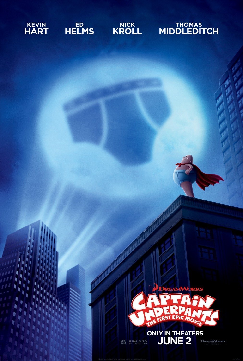 Captain Underpants: The First Epic Movie Main Poster
