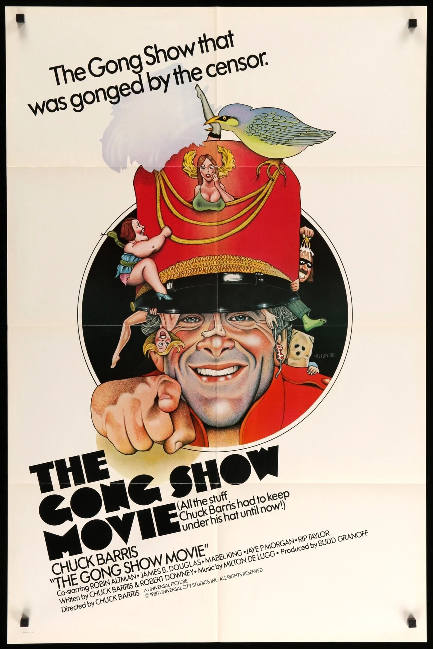 The Gong Show Movie Main Poster