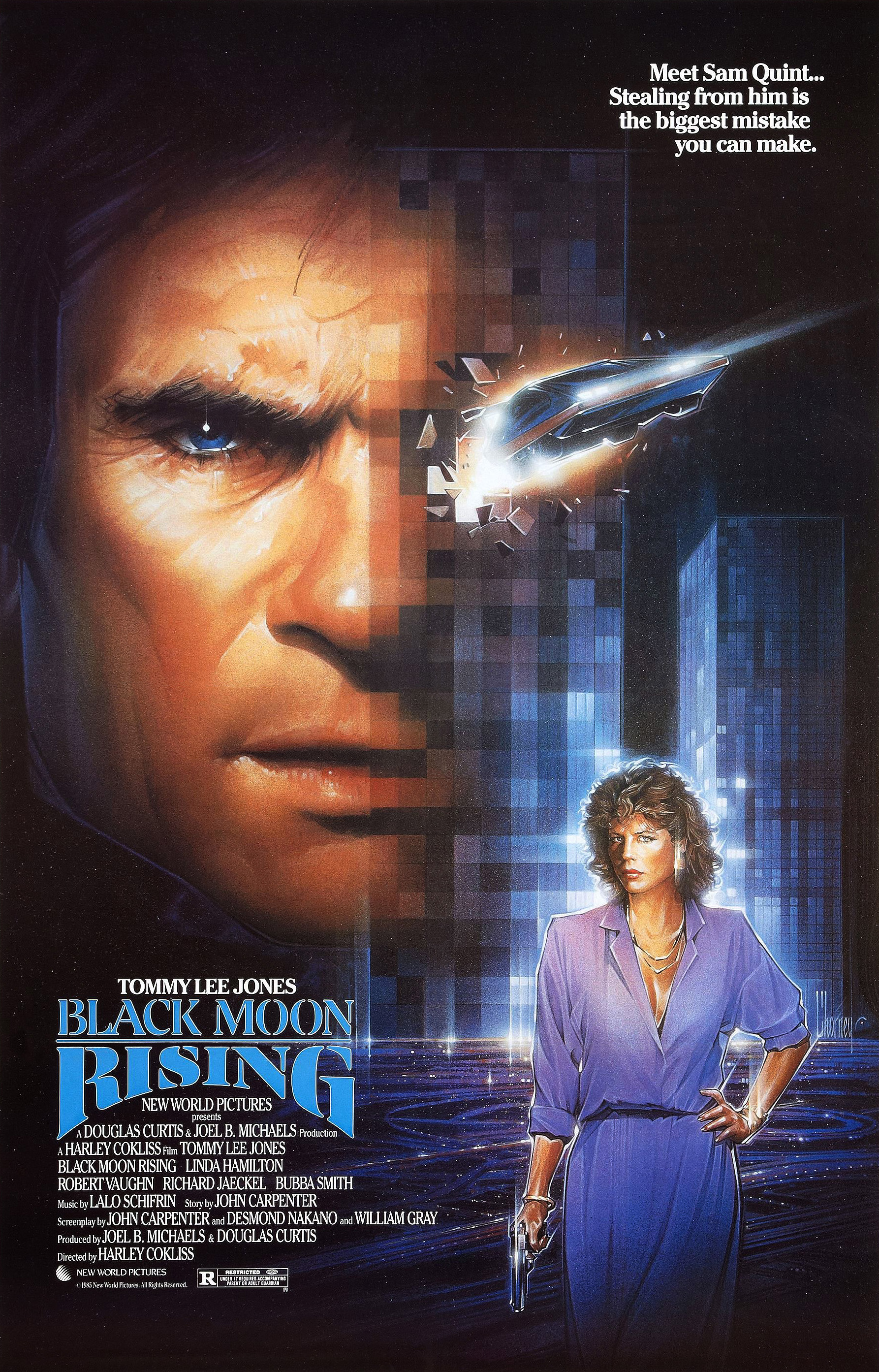 Black Moon Rising (1986) Main Poster