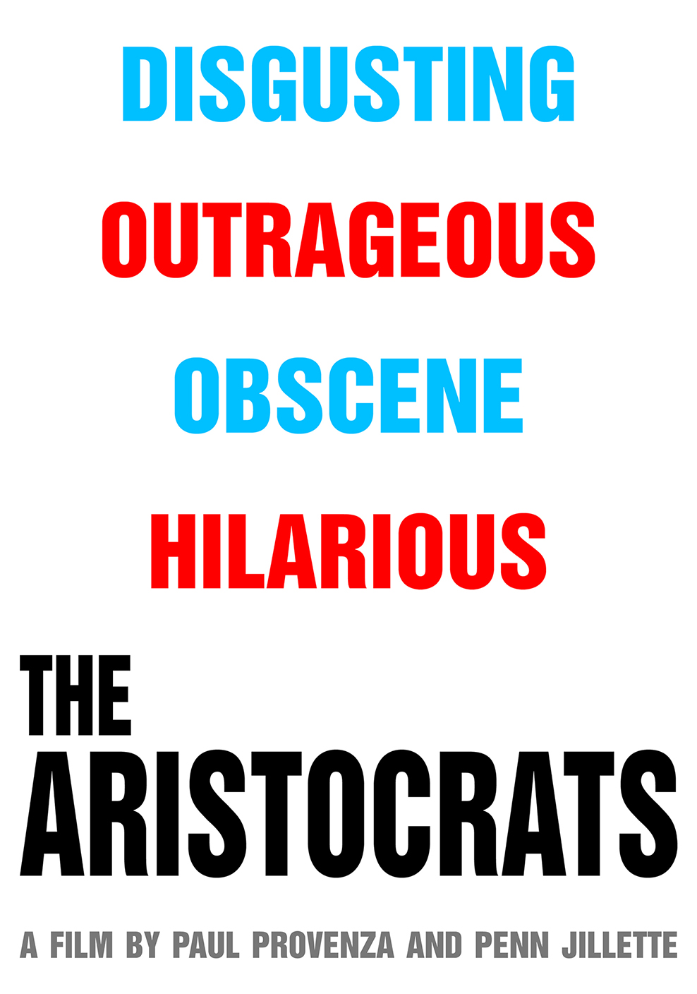 The Aristocrats Main Poster