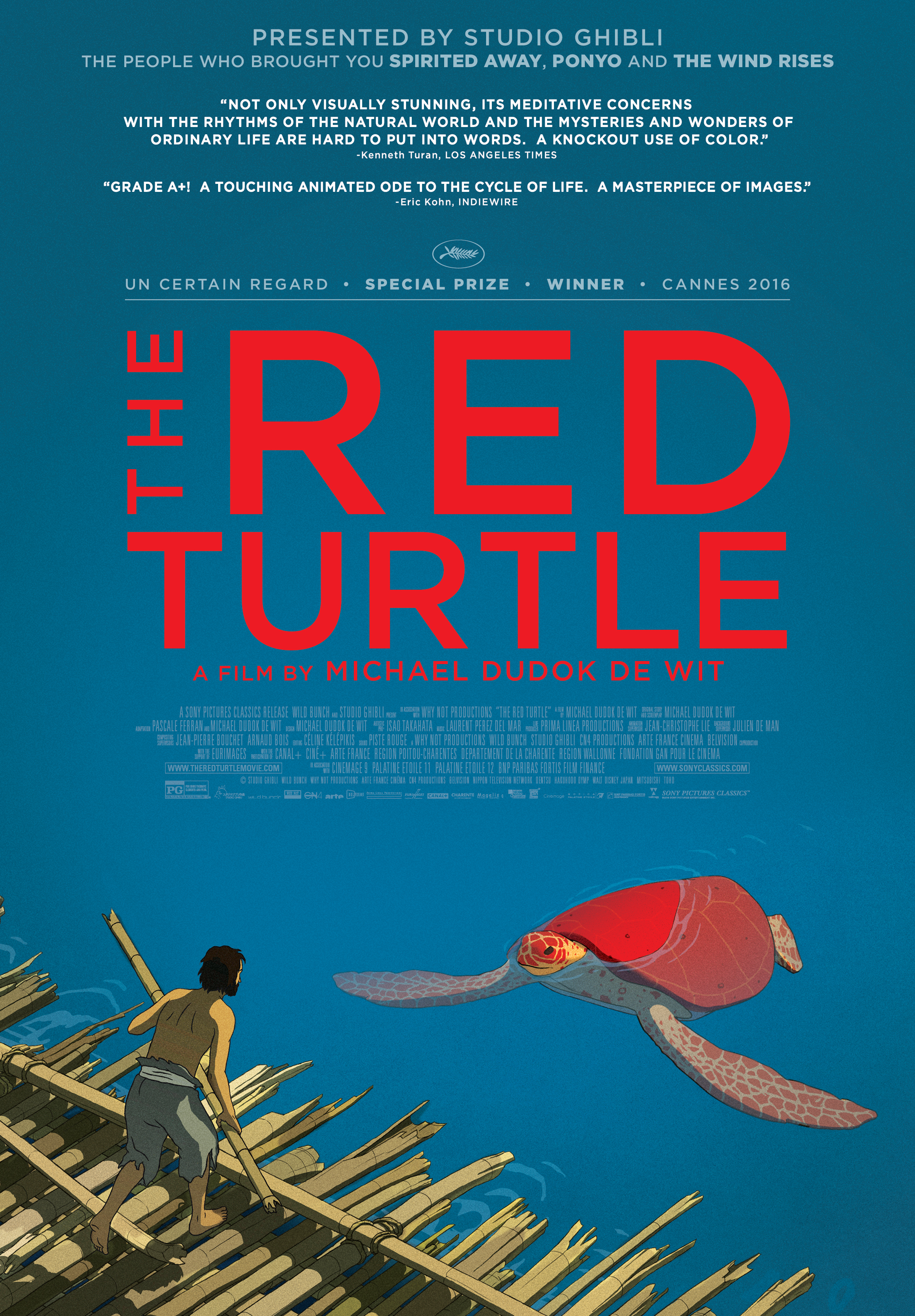The Red Turtle Main Poster