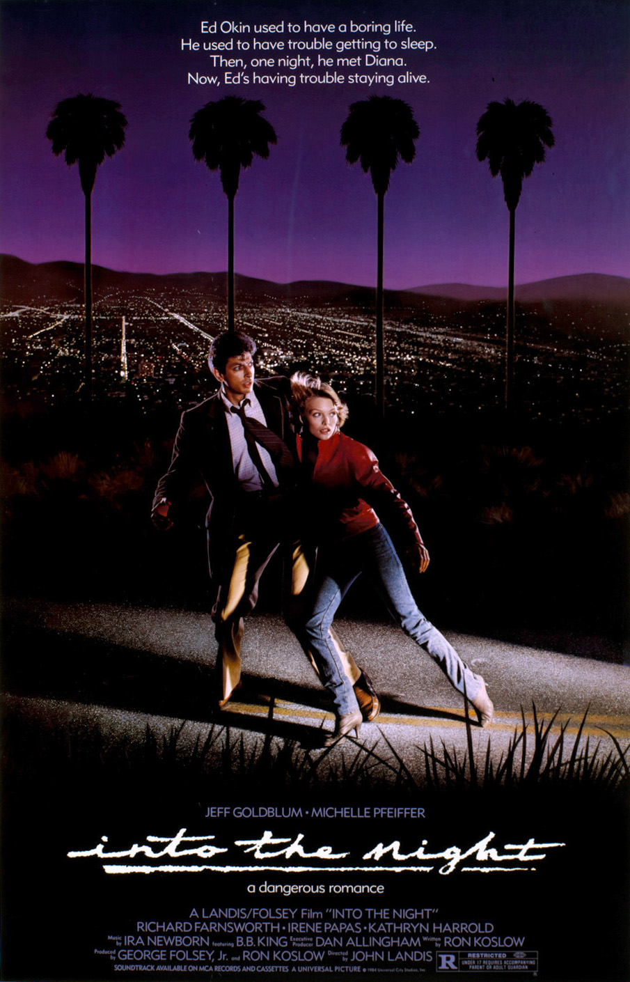 Into The Night (1985) Main Poster